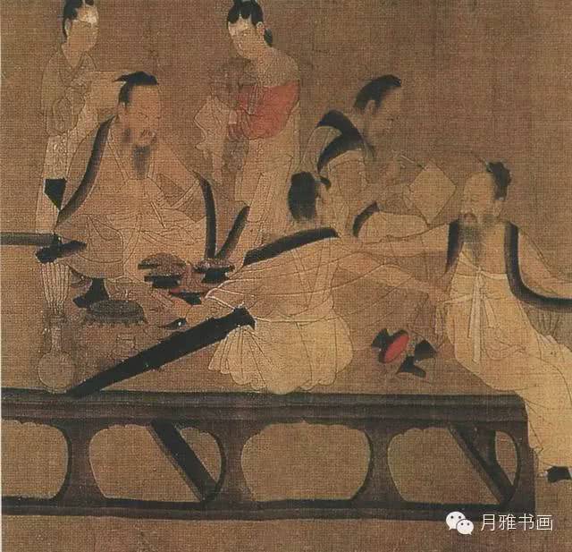 古画中的古琴