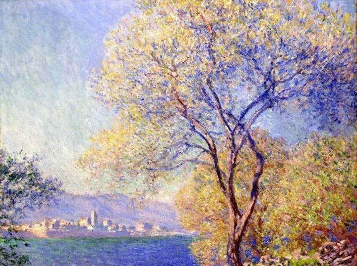 最喜欢莫奈绘画的笔触微博艺术