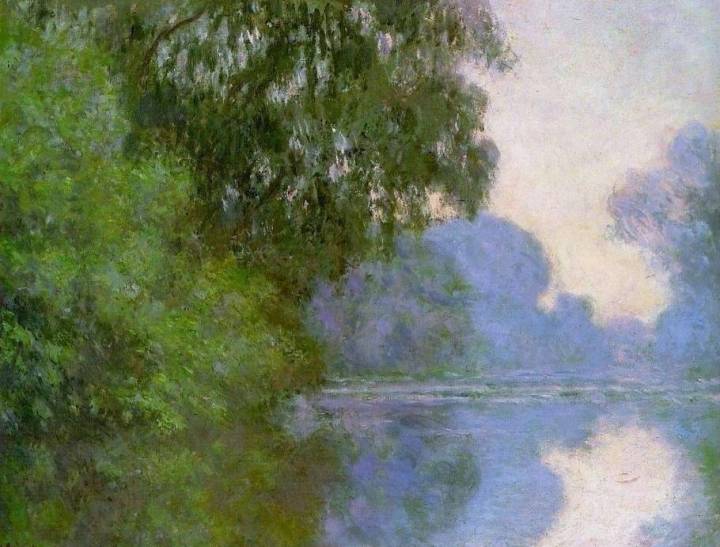 最喜欢莫奈绘画的笔触微博艺术