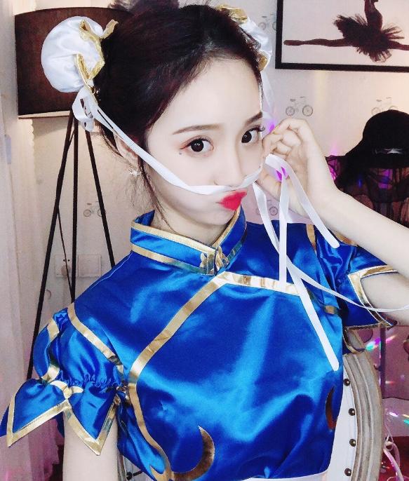 能完美cos黑寡妇的美女主播,姜允儿实力演绎寡姐,一笑倾城!