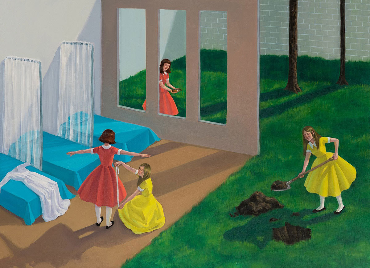 边缘女孩 | 美国艺术家 zoe hawk