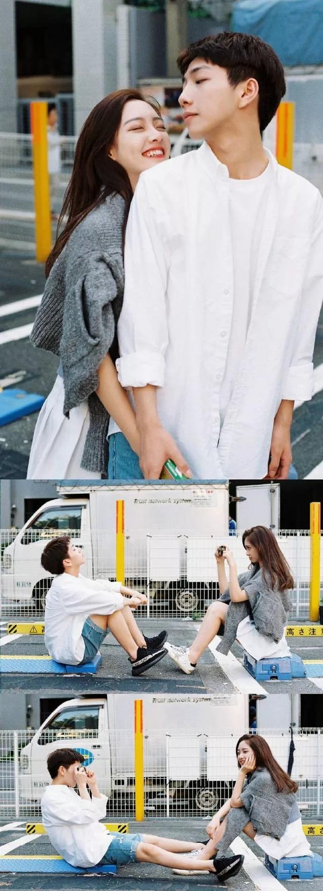 超有爱的情侣拍照姿势,以后就这样拍了!