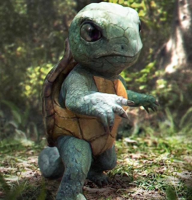 当神奇宝贝走进现实生活杰尼龟变得呆萌超梦变得恐怖