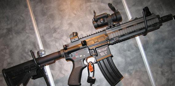 "吃鸡"里的m416,现实中的hk416,又称德国版m4!