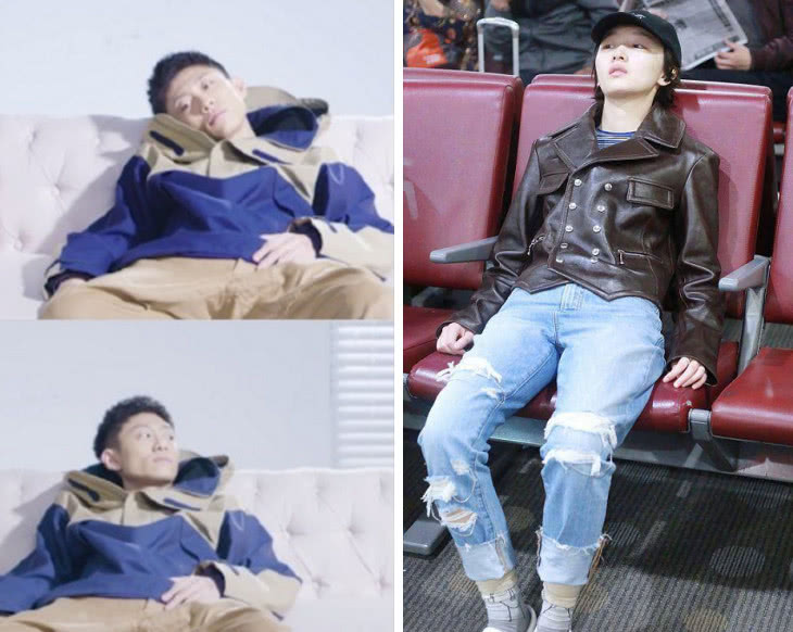 周冬雨机场北京瘫姿势任性,网友:她和杨紫都模仿张一山!