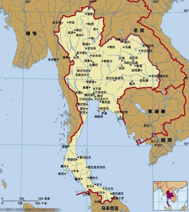 这个国家就是我们的邻国泰国,泰国古代称为暹罗,是中国的千年藩属国