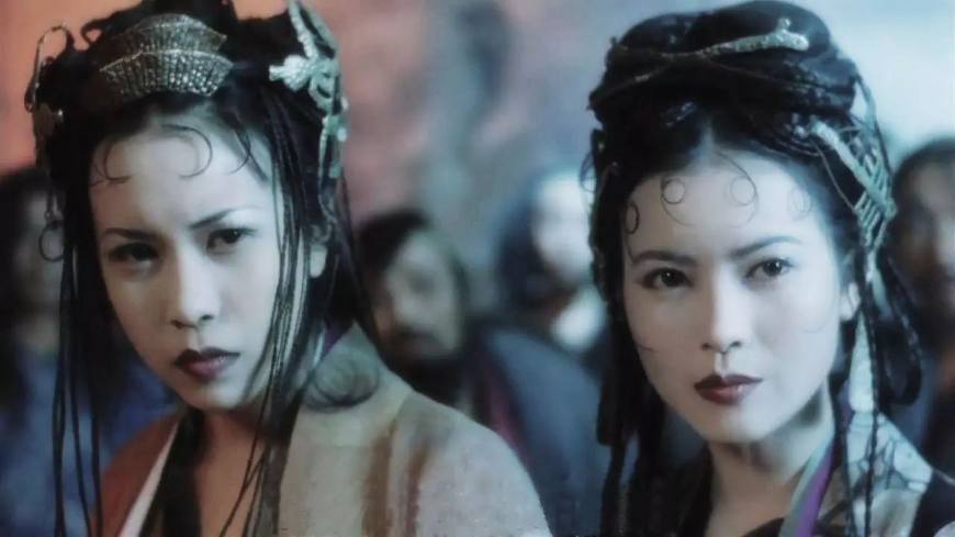 1995年,蓝洁瑛在《大话西游》中饰演的蜘蛛精春三十娘,是她留在大银幕