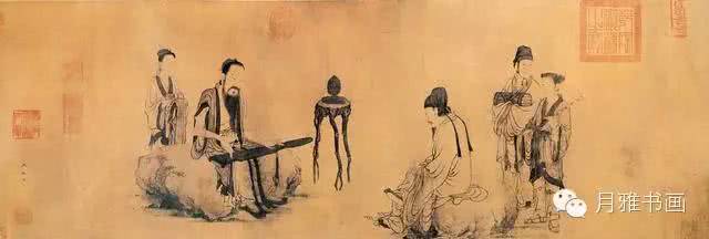 古画中的古琴