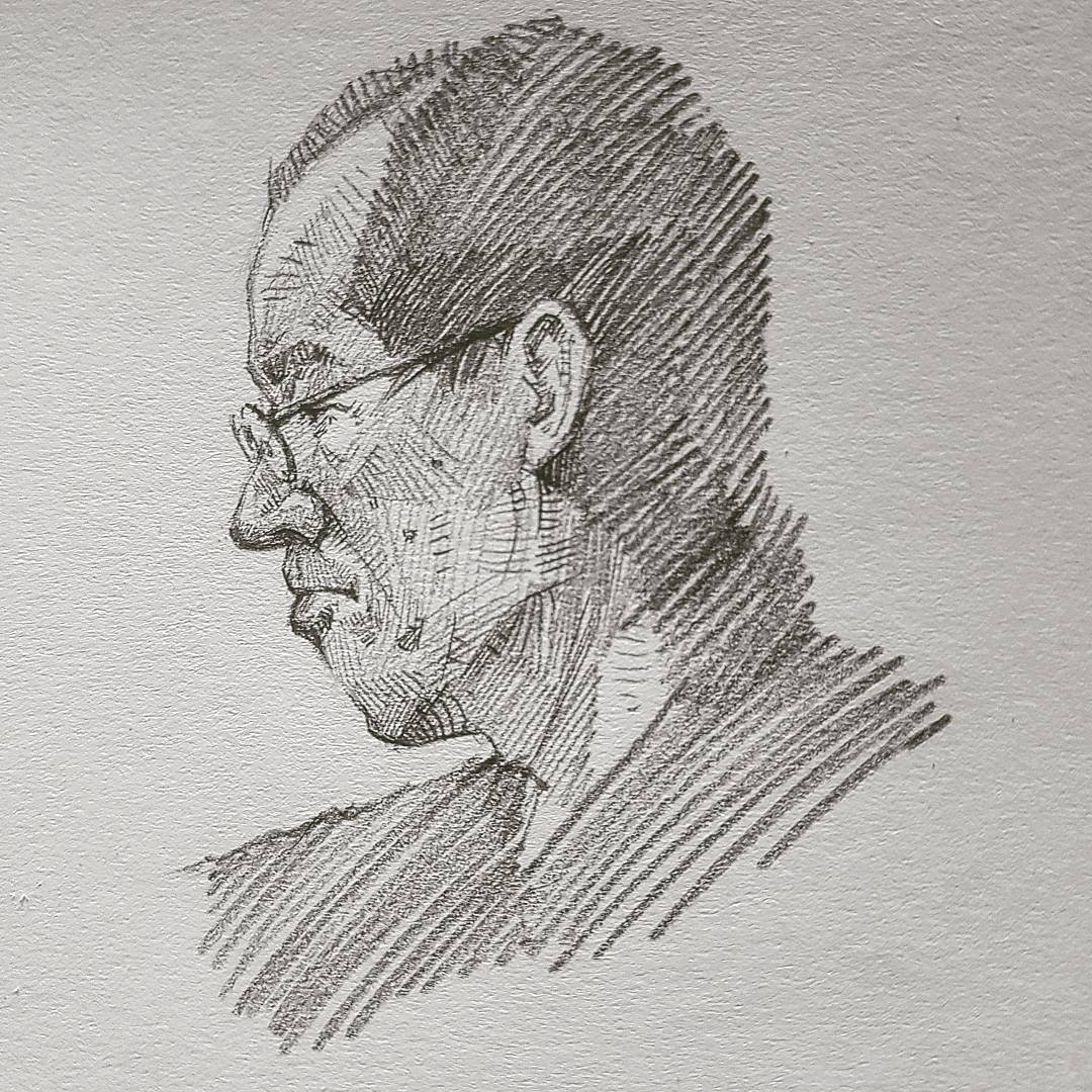 kimyunho速写头像作品展