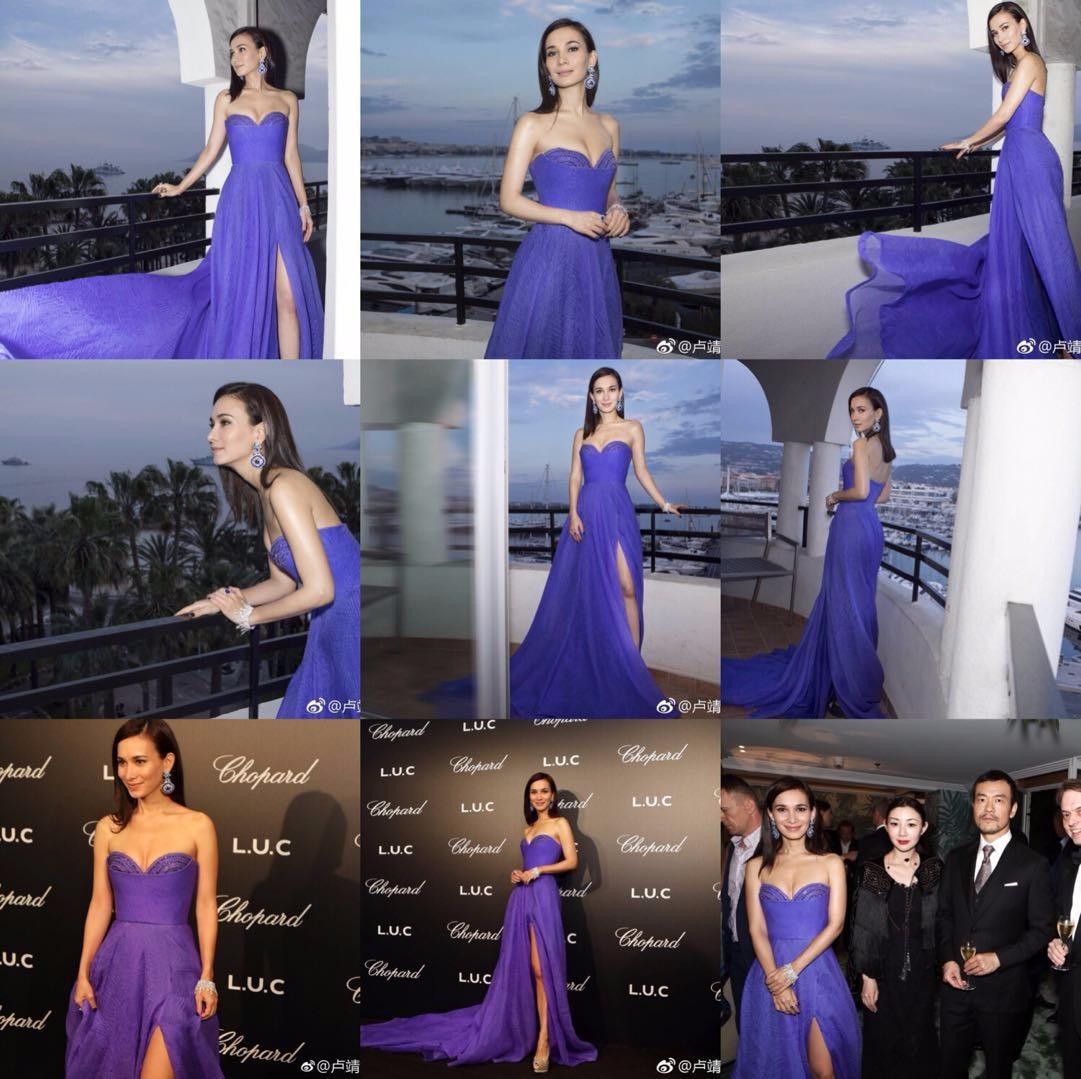 卢靖姗戛纳走红毯被嘲腿粗，霸气回应喷子审美不健康，获网友大赞