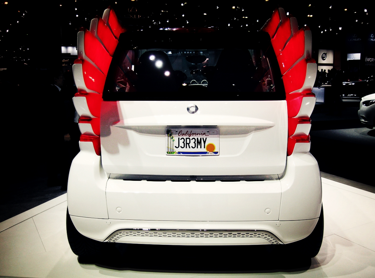 80,90后女孩的首选车型!奔驰天使smart,自带翅膀帅出新高度!