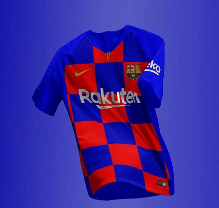 巴萨最新球衣曝光:格子衫致敬克罗地亚?一人最开心,魔笛躺枪