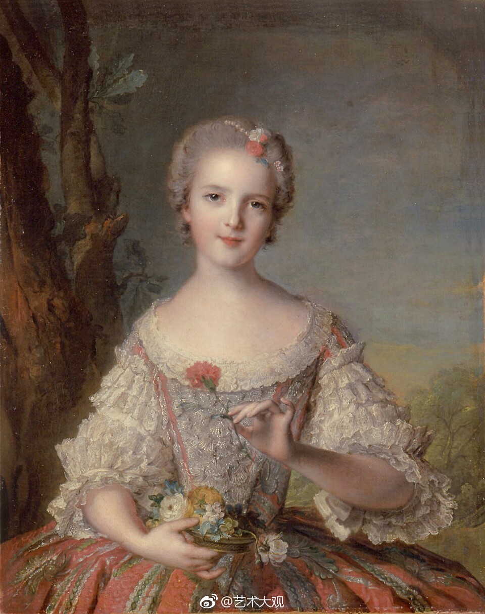 法国洛可可风格派油画宫廷贵妇肖像画欣赏2