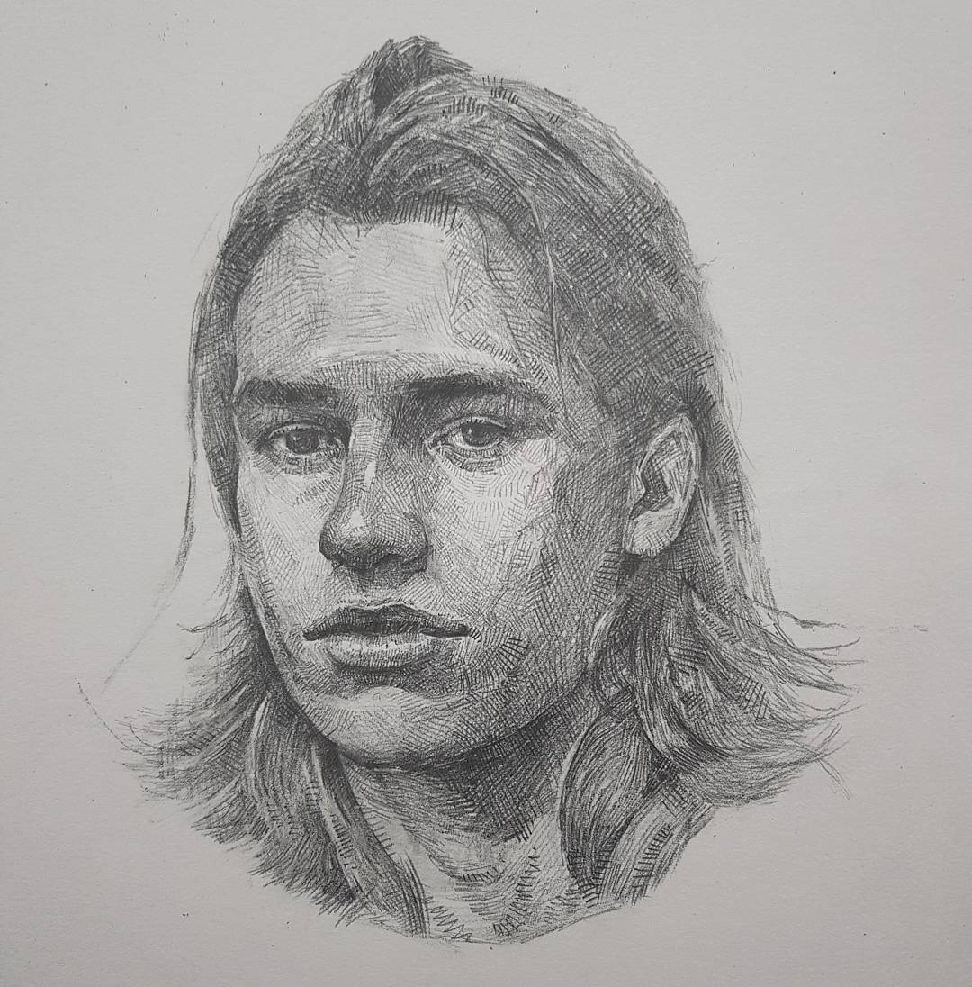 kimyunho速写头像作品展