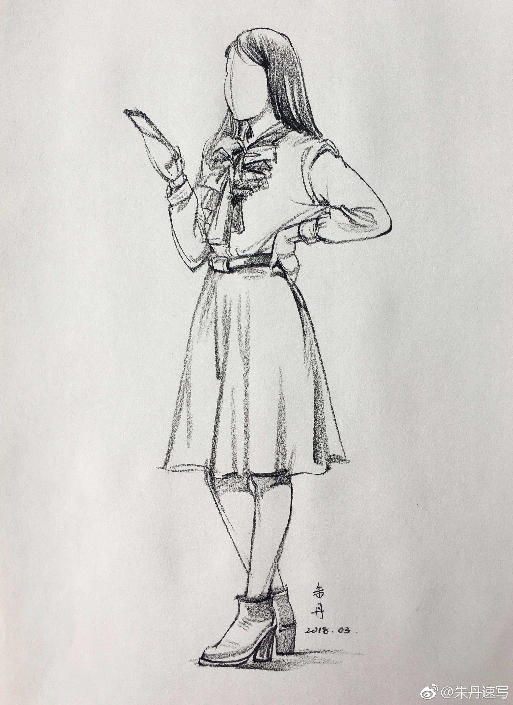 大动态作者(|速写|动态|朱丹_新浪新闻