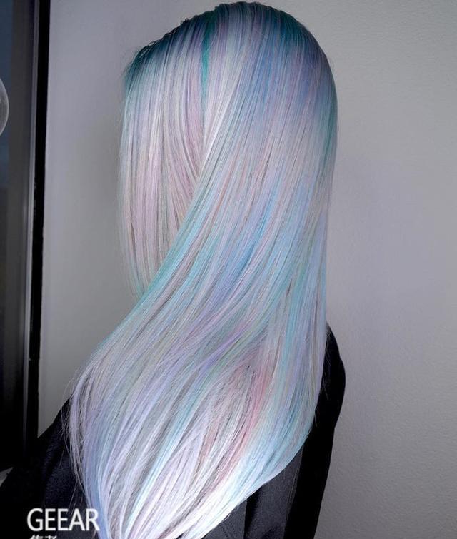 在ins大热的漂染发色自己染不了也想看看别人如何演绎