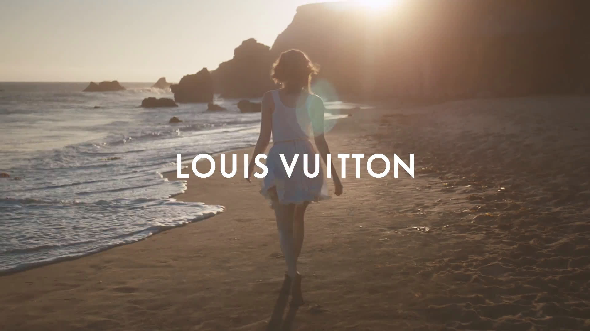 美cry!"石头姐"艾玛斯通代言lv全新广告大片首播