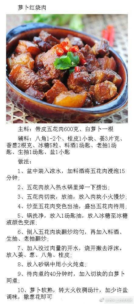 红烧肉的九种经典做法