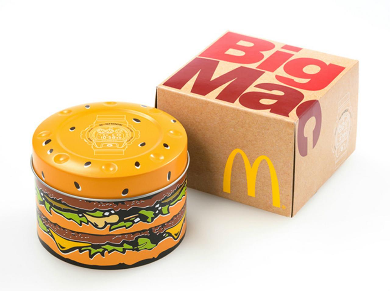 麦当劳"大麦克"50周年!推出g-shock联名手表等限定商品