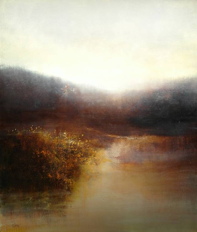 油画处理中的朦胧意境之美▼