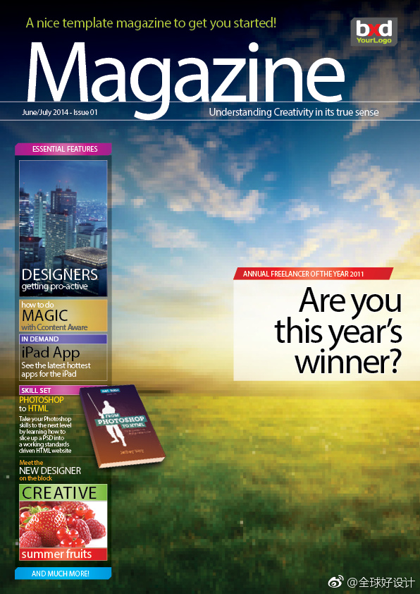 国外建筑旅游杂志设计id模版内页排版indesign期刊格式源文件杂志-003