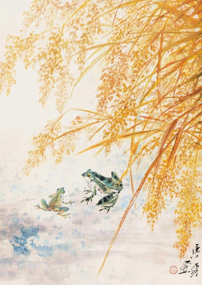 明月别枝惊鹊,清风半夜鸣蝉.稻花香里说丰年,听取蛙声一片