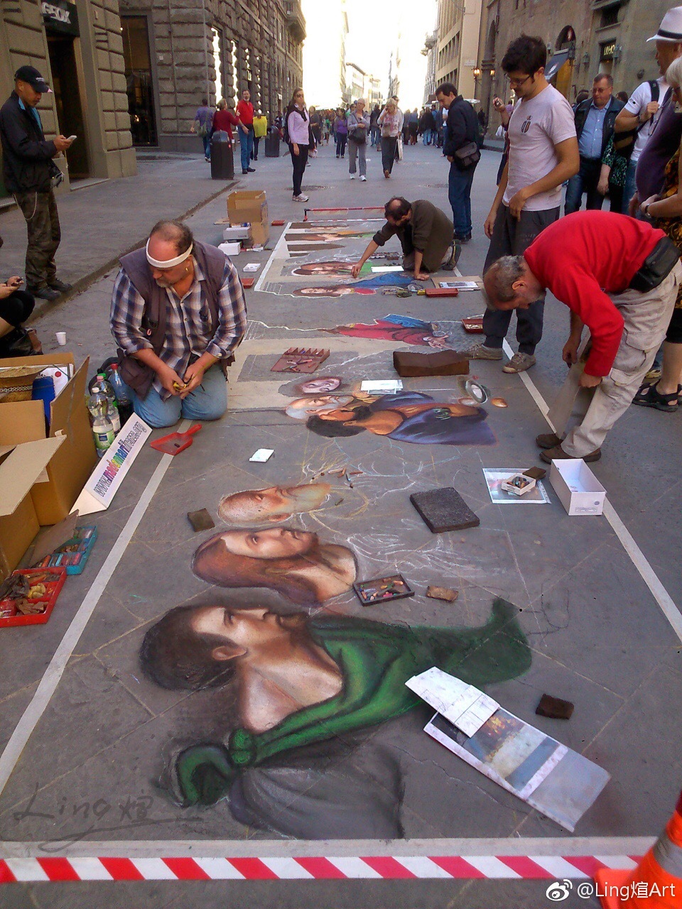 街头绘画依然是我现在很喜欢的绘画形式之一_新浪看点