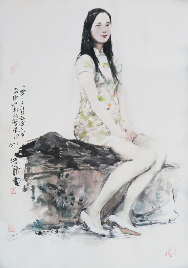 游荡在传承和呓语之间——著名画家刘学伦