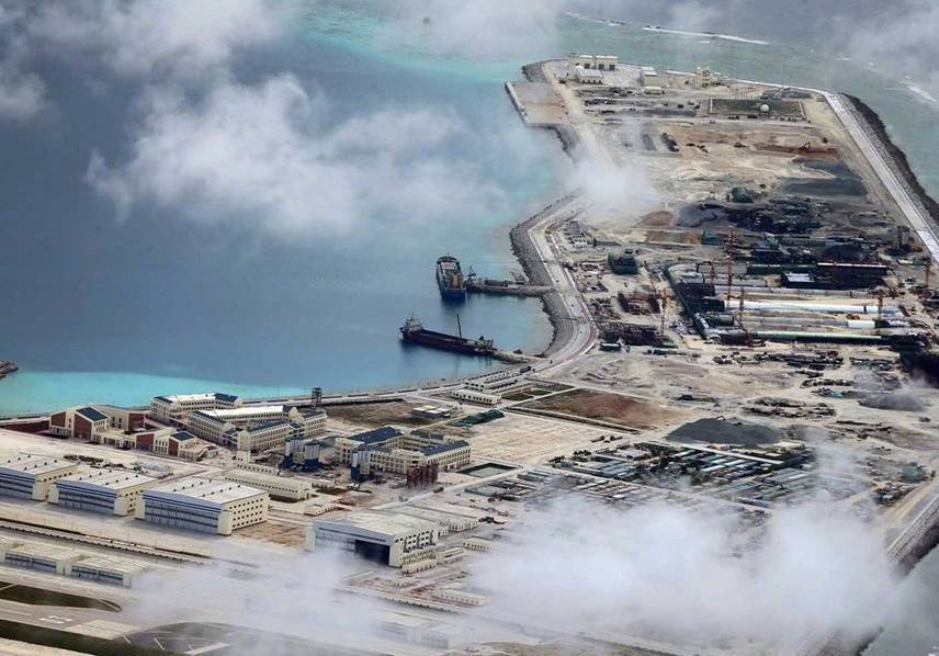 2018年三八节那天的南沙渚碧岛高清写真.