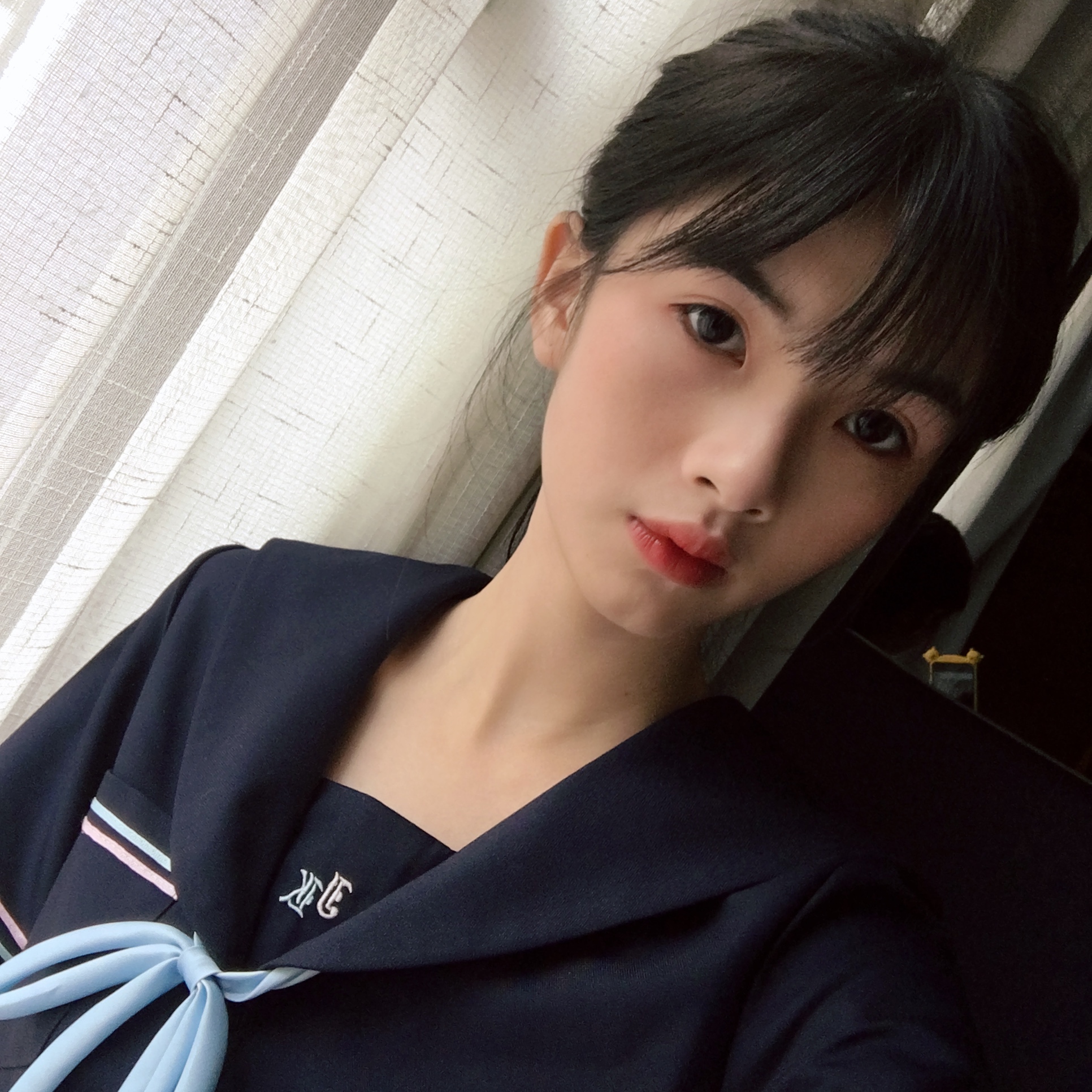 粉丝投稿 一直很喜欢的 很甜很甜初恋脸小姐姐 !@江子约uni