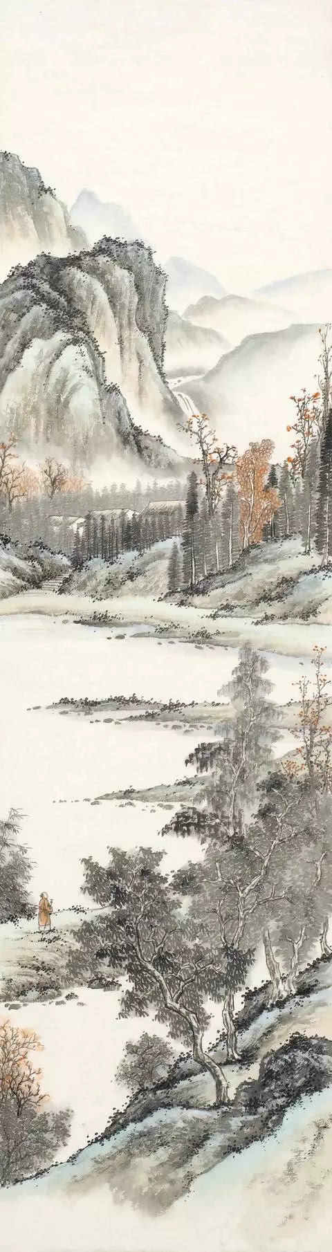 书画国画山水构图欣赏