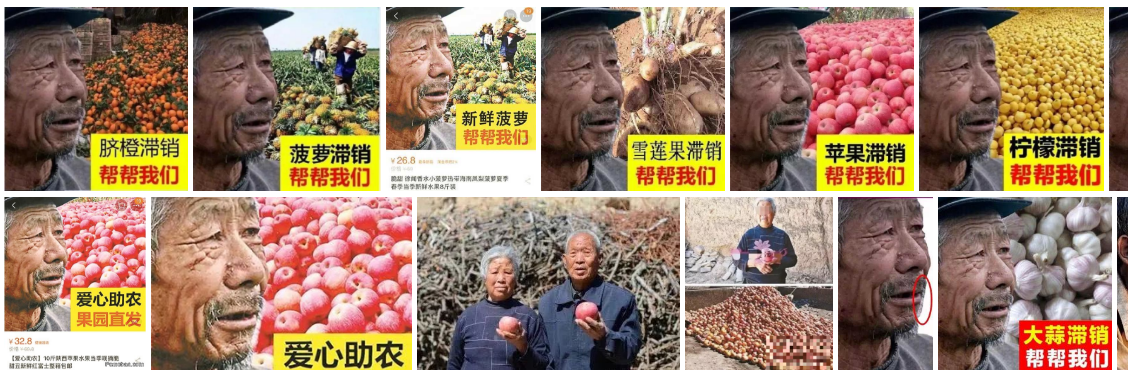 "滞销大爷"家根本就没菠萝和脐橙!原照片摄影师启动程序欲维权