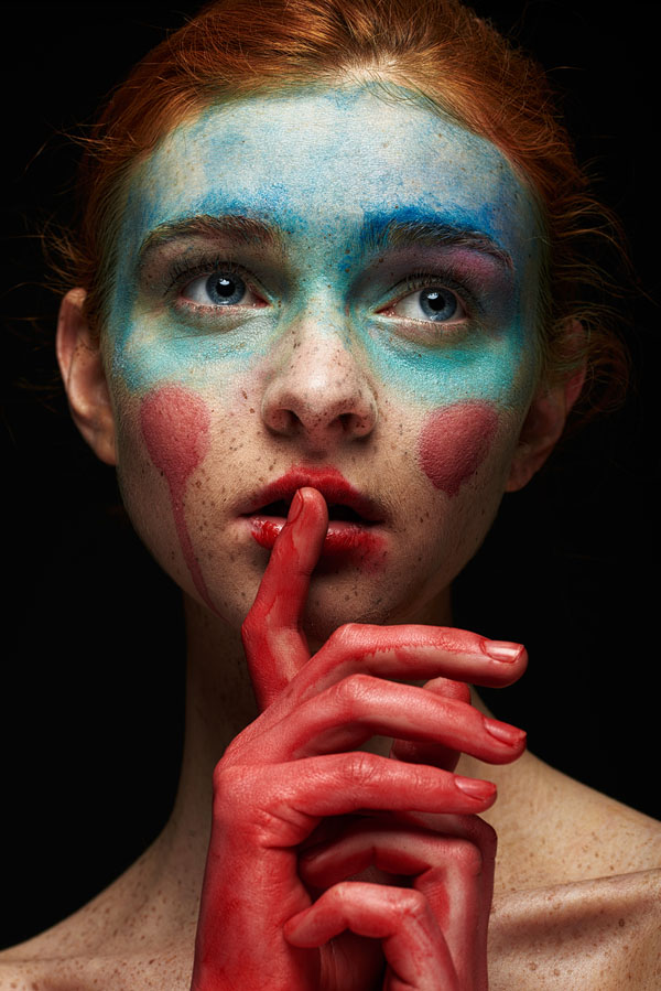 watercolour色彩主题艺术肖像摄影