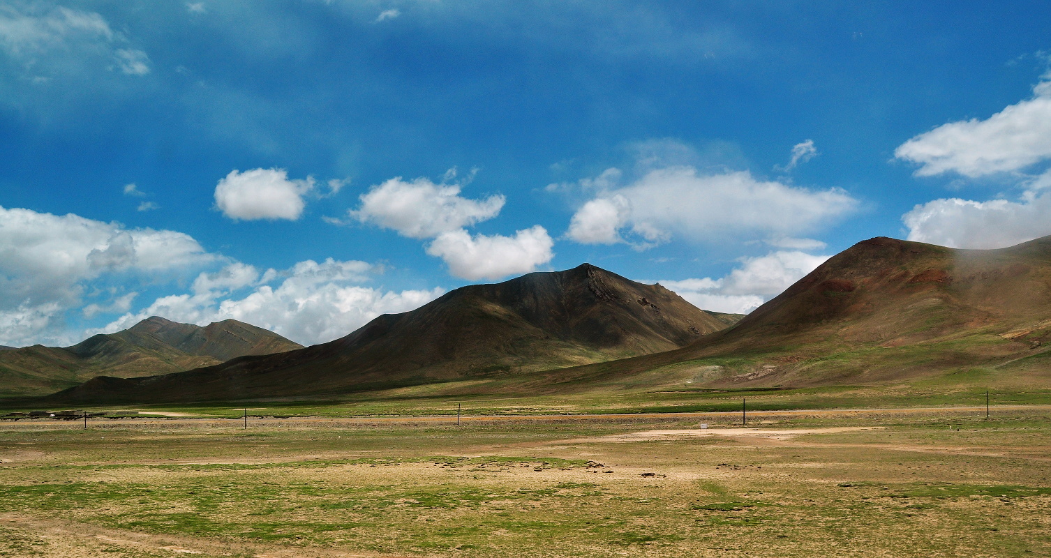 纯净的青藏高原风光     @中国图库tukuchina @微相册