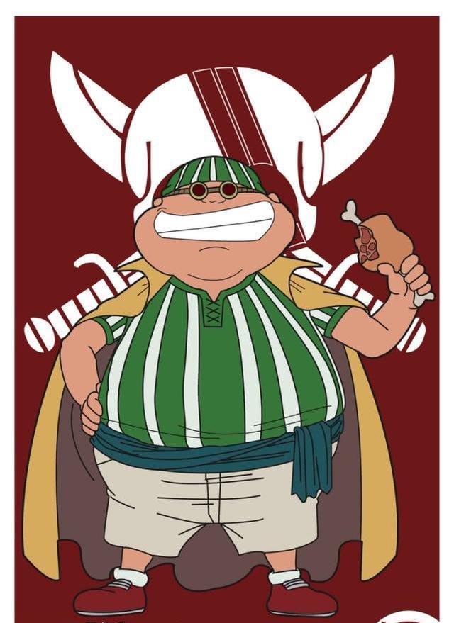 此人就是红发海贼团的拉基·路,说起此人,在海贼王漫画中对此人的交代