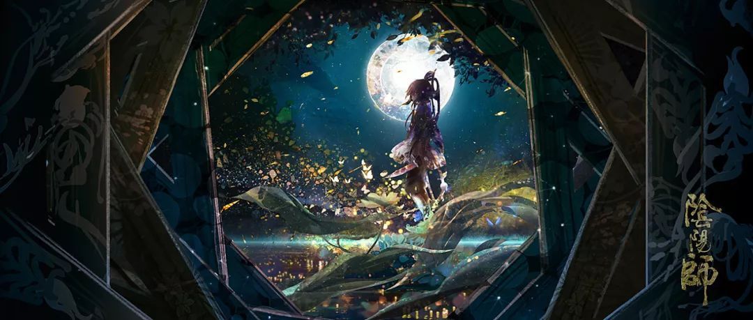 插画师森林数字艺术莫娜一个神奇的女生