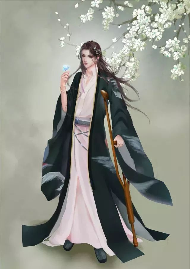 插画教程古风美男子世上颜如玉公子世无双