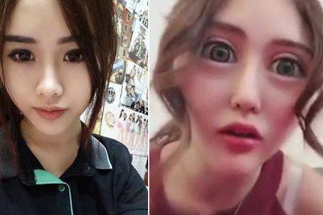 一女子整容成蛇精脸 网友惊呼:你是外星人吗