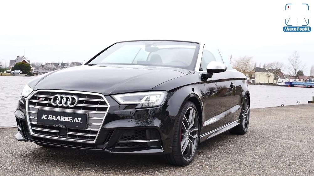 奥迪s3 敞篷 365马力 加速度 0-210km-h 声浪 外观 测试