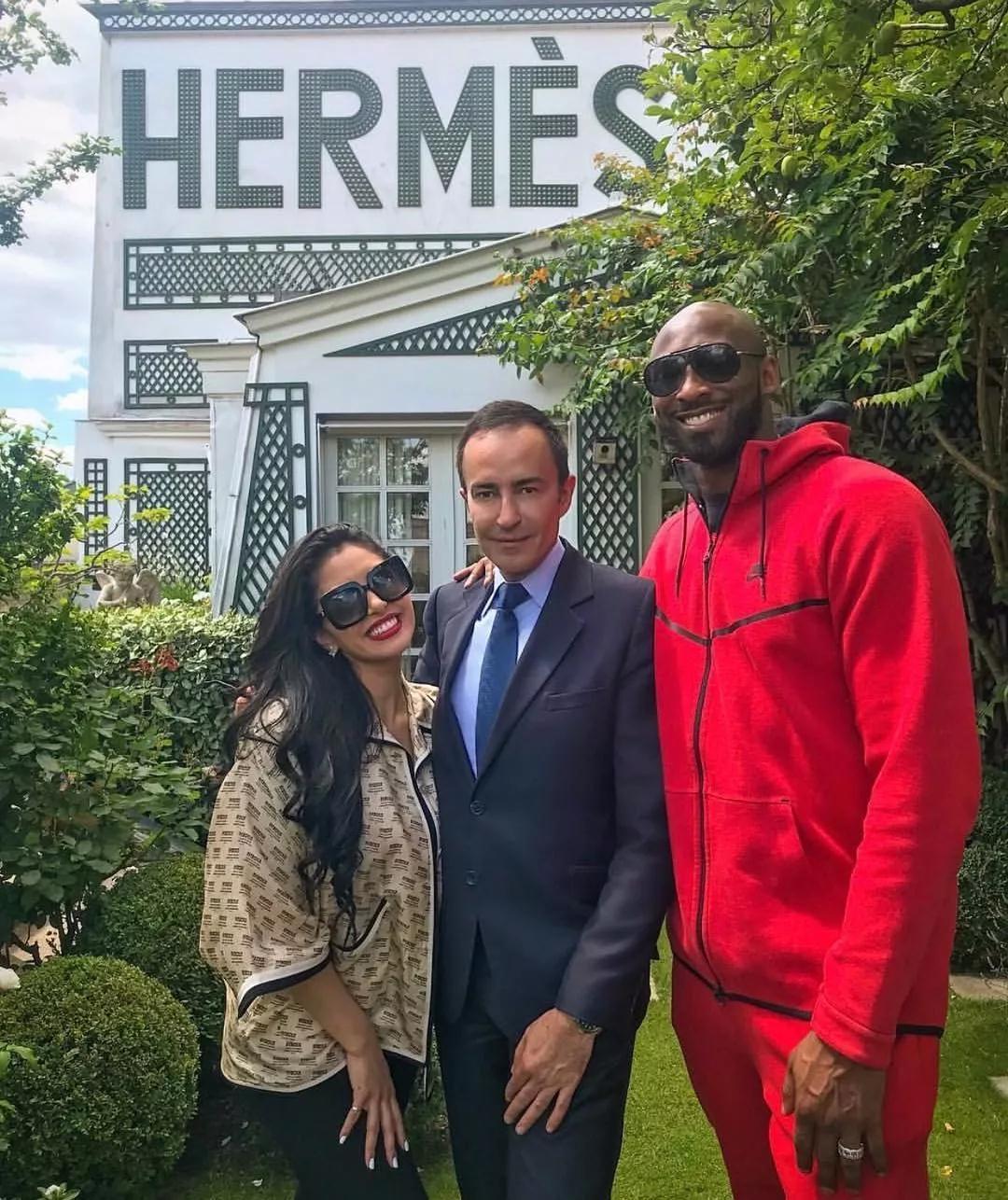 科比一家的甜蜜照!