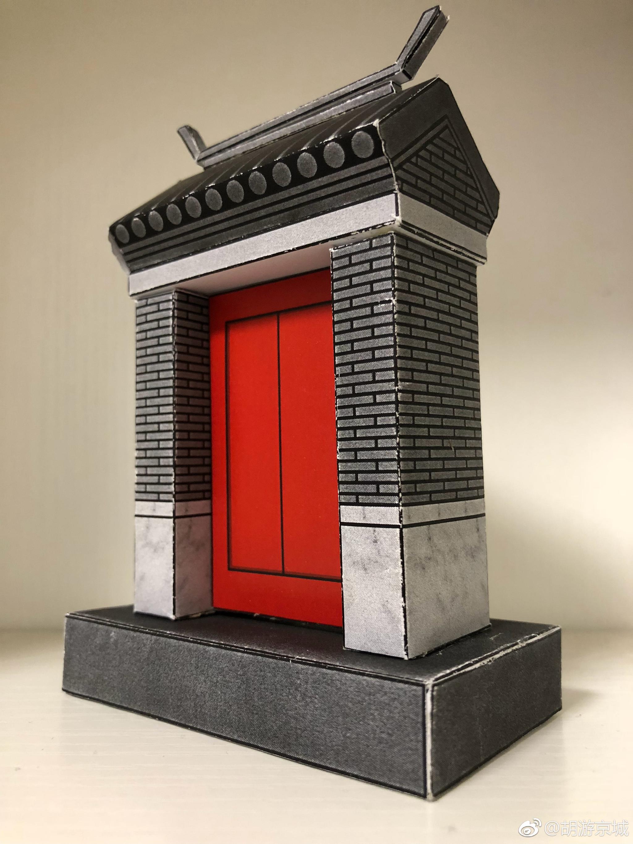 原创手工|墙垣|四合院|初学者_新浪新闻