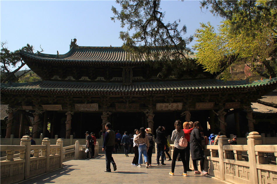 山西:古老晋国宗庙之晋祠三绝|晋祠|宗庙|难老泉_新浪新闻