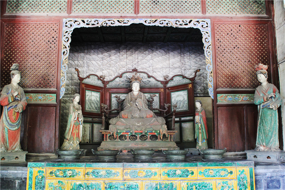 山西:古老晋国宗庙之晋祠三绝|晋祠|宗庙|难老泉_新浪新闻