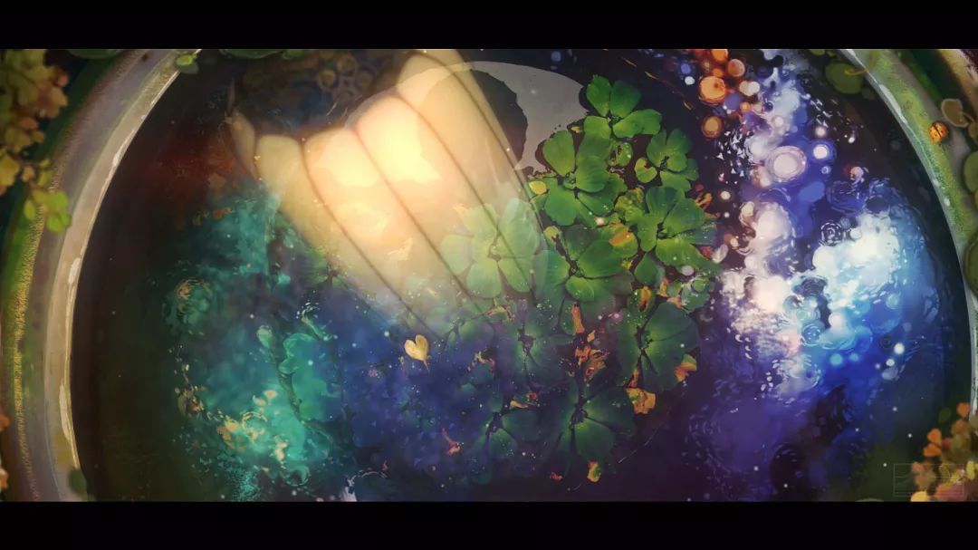 插画师森林数字艺术莫娜一个神奇的女生