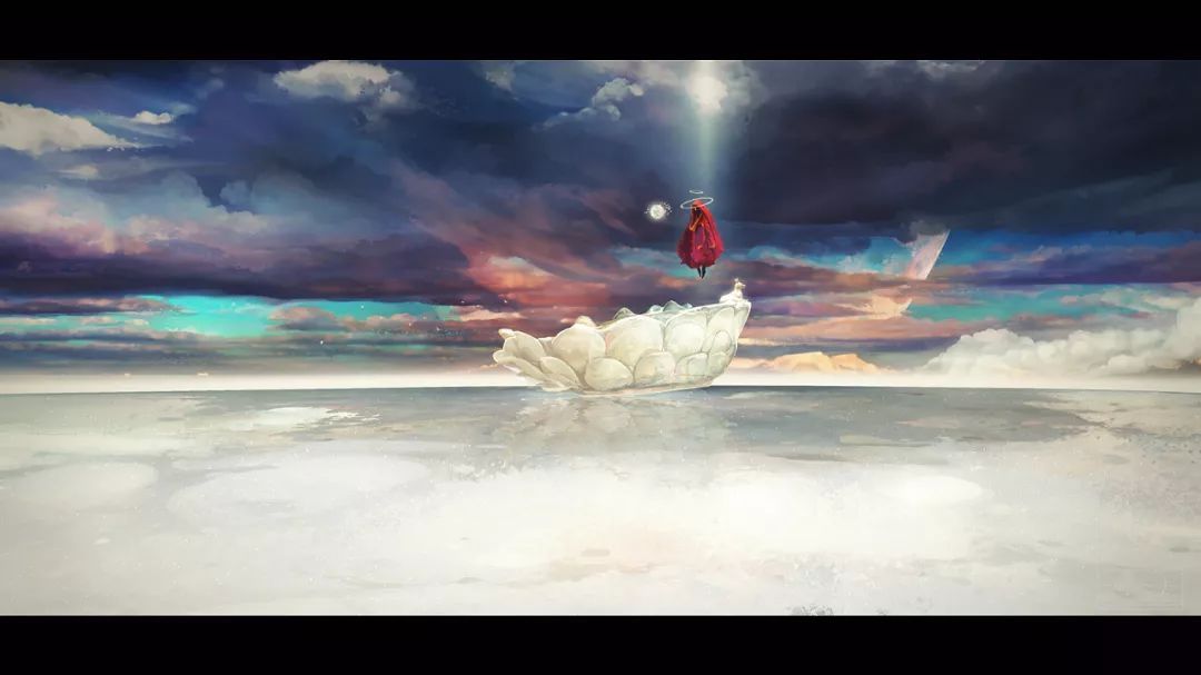 插画师森林数字艺术莫娜一个神奇的女生