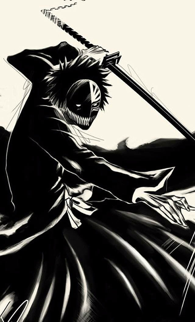 动漫死神系列手机壁纸,各式各样的死神,喜欢的朋友可以收藏哦|死神|黑