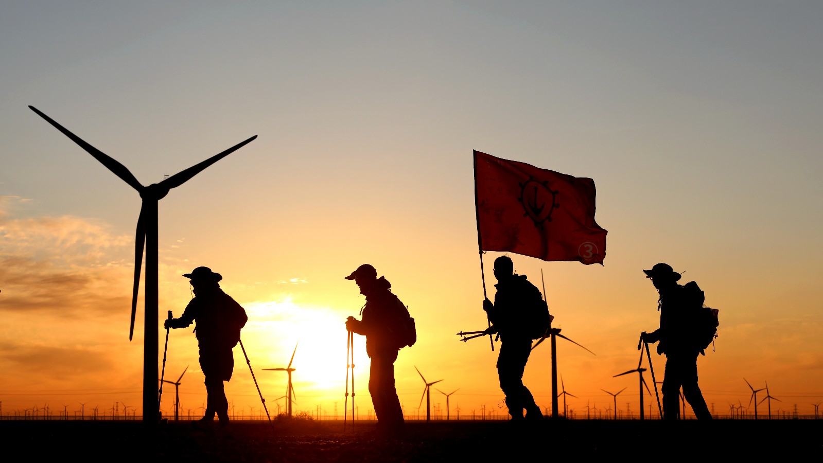 戈壁滩上的征程