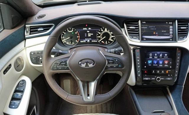 实拍全新英菲尼迪qx50,外观内饰全面升级,买奥迪q5不如买它