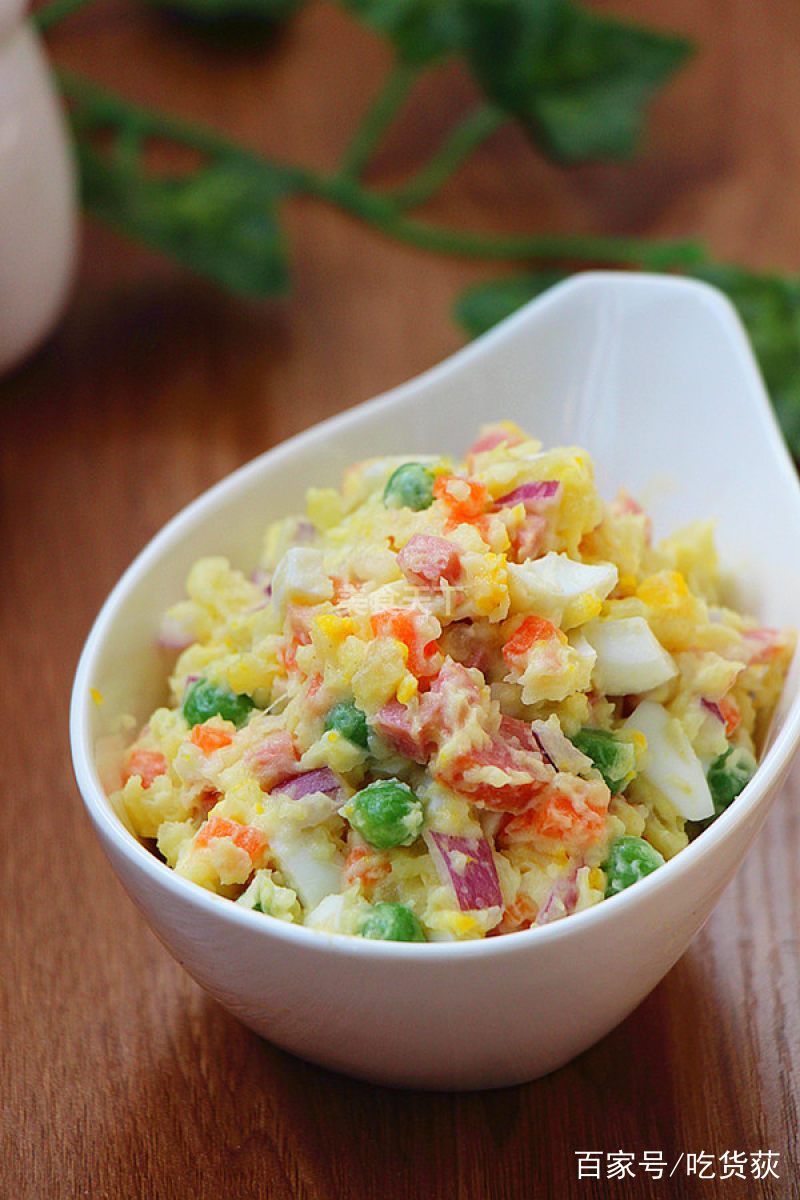 这么做土豆沙拉 咸香适口 可经常做给家人吃