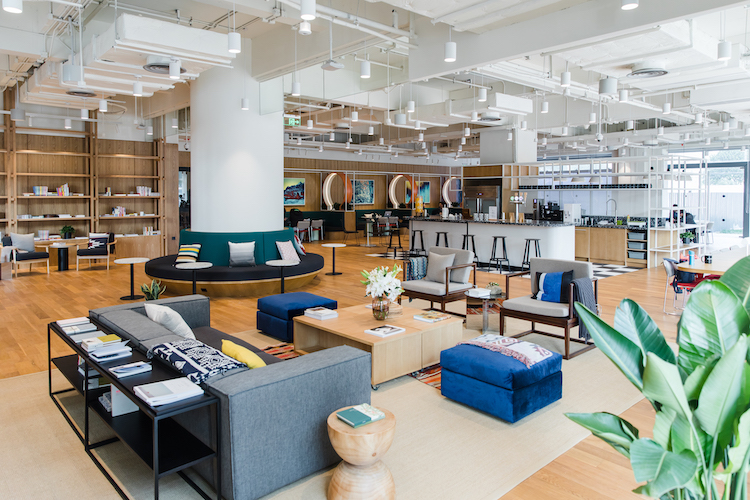 wework进驻企业总部让上班族也能享受自由且酷的联合办公模式